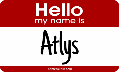 Hello my name is Atlys png download