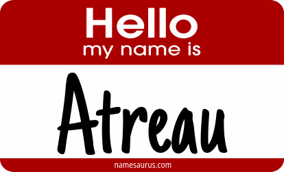 Hello my name is Atreau png download