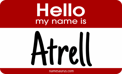 Hello my name is Atrell png download