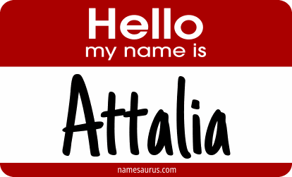 Hello my name is Attalia png download