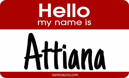 Hello my name is Attiana png download