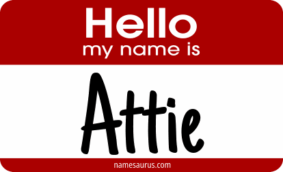 Hello my name is Attie png download