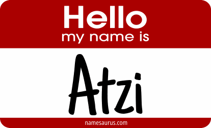 Hello my name is Atzi png download