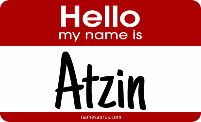 Hello my name is Atzin png download