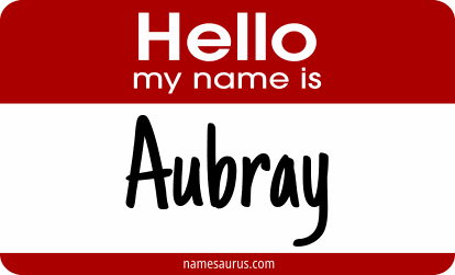Hello my name is Aubray png download