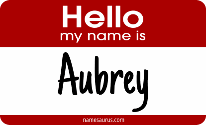 Hello my name is Aubrey png download