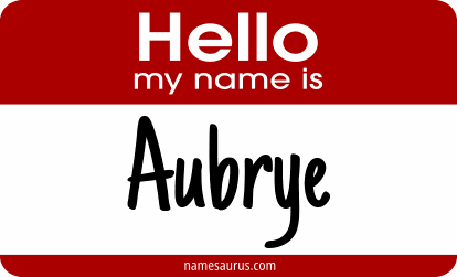 Hello my name is Aubrye png download