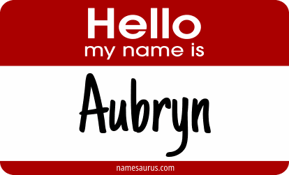 Hello my name is Aubryn png download