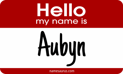 Hello my name is Aubyn png download