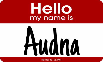 Hello my name is Audna png download