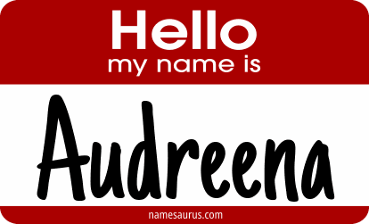 Hello my name is Audreena png download