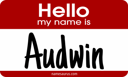 Hello my name is Audwin png download