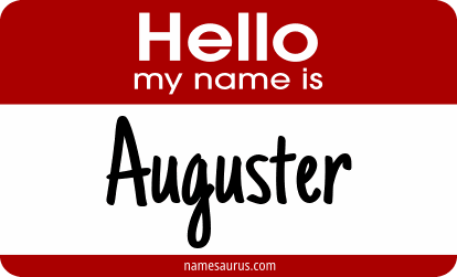 Hello my name is Auguster png download