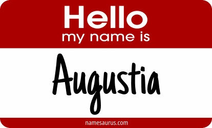 Hello my name is Augustia png download