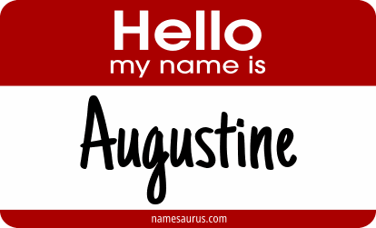 Hello my name is Augustine png download