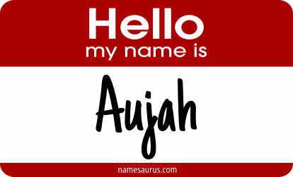 Hello my name is Aujah png download