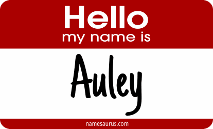 Hello my name is Auley png download