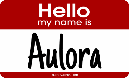 Hello my name is Aulora png download