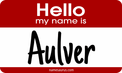Hello my name is Aulver png download