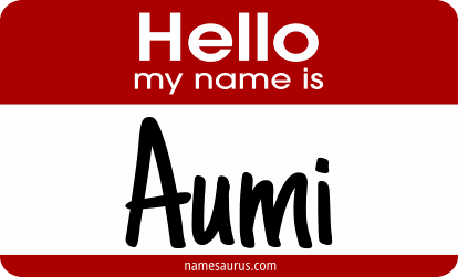 Hello my name is Aumi png download