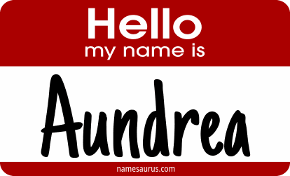 Hello my name is Aundrea png download
