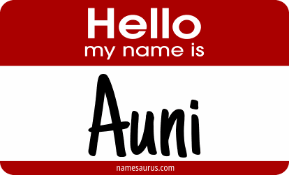 Hello my name is Auni png download