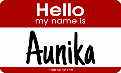 Hello my name is Aunika png download