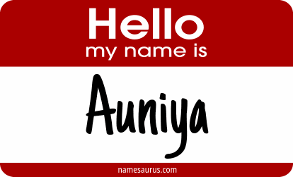 Hello my name is Auniya png download