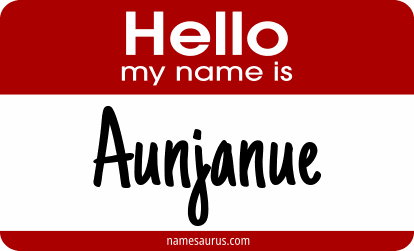 Hello my name is Aunjanue png download