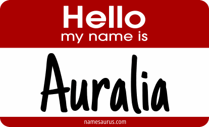 Hello my name is Auralia png download