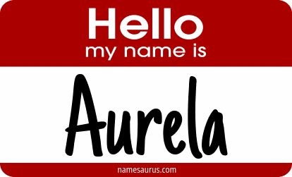 Hello my name is Aurela png download