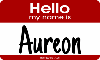 Hello my name is Aureon png download