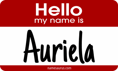 Hello my name is Auriela png download