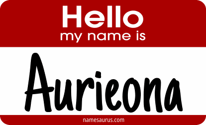 Hello my name is Aurieona png download