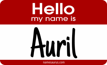 Hello my name is Auril png download