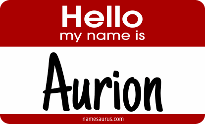 Hello my name is Aurion png download