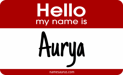 Hello my name is Aurya png download