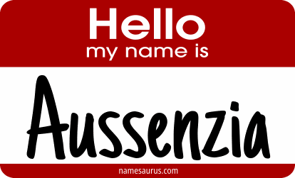 Hello my name is Aussenzia png download