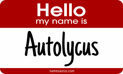 Hello my name is Autolycus png download