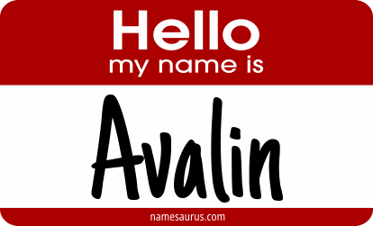 Hello my name is Avalin png download
