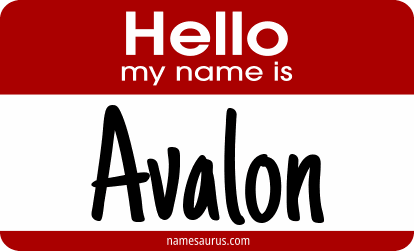 Hello my name is Avalon png download