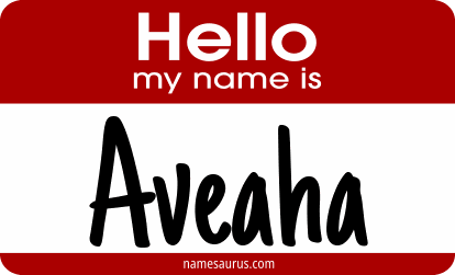 Hello my name is Aveaha png download