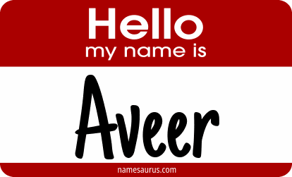 Hello my name is Aveer png download