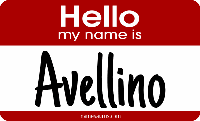 Hello my name is Avellino png download