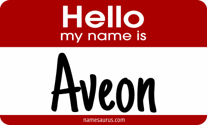 Hello my name is Aveon png download