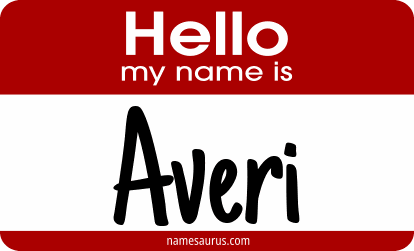 Hello my name is Averi png download