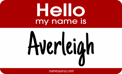 Hello my name is Averleigh png download