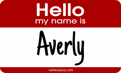 Hello my name is Averly png download