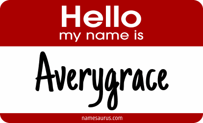 Hello my name is Averygrace png download
