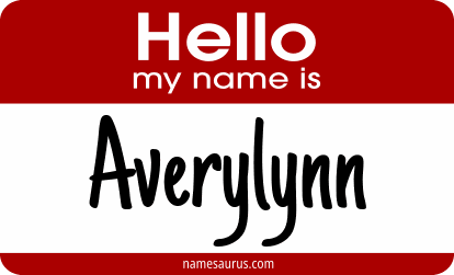 Hello my name is Averylynn png download